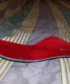 WAKI HOME Orthotics Insoles/Inserts/Pads with Arch Supports for Flat Feet,Plantar Fasciitis,Feet Pain,Pronation,Metatarsal Support for Men and Women Red US Men 7-7 1/2---Women 9-9 1/2 (10.25")(260MM) 17 71cJzvq2F5L