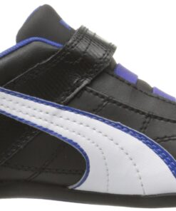 PUMA Tune Cat B 2 V Kids Sneaker , Limestone Gray/Limoges, 9 M US Toddler Infant (0-12 Months) 4 Infant Black/White/Surf the Web 13 71cLVuPqvNL