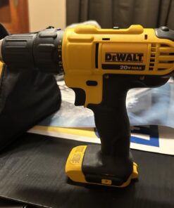 DEWALT 20V Max Cordless Drill / Driver Kit, Compact, 1/2-Inch (DCD771C2), Dewalt Yellow Compact Drill/Driver 67 71cLXZPqWZL