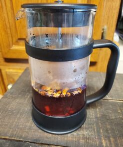 Tiesta Tea - Blueberry Wild Child, Blueberry Hibiscus Herbal Tea, Loose Leaf, Up to 25 Cups, Make Hot or Iced, Non-Caffeinated, 1.8 Ounce Resealable Pouch Pouch - 25 Cups 44 71cLd9pqh2L