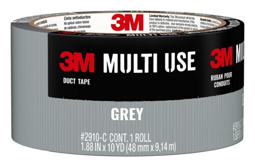 3M Multi-Use Duct Tape for Home & Shop, 1.88 inches by 10 yards, 2910-C, 1 roll