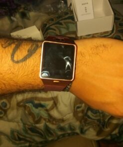 Padgene Bluetooth Smartwatch,Touchscreen Wrist Smart Phone Watch Sports Fitness Tracker with SIM SD Card Slot Camera Pedometer Compatible with Android Smartphone for Kids Men Women Gold 33 71cMjTTKNGL