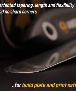 Premium 3D Print Removal Tool Kit - Durable 3D Printer Tools with Sturdy Comfort Grips, Sharp and Hardened Blades for Easy Separation of Prints, Knife and Spatula Set of 2 - Enhanced Version 29 71cN4vm1pVL