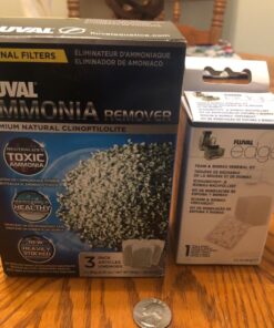 Fluval Ammonia Remover, Chemical Filter Media for Freshwater Aquariums, 3-Pack 6.3 oz 29 71cO2q7lP4L