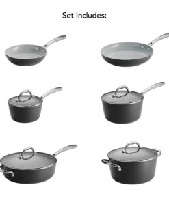 Tramontina 10 Pc Cold-Forged Induction Ceramic Cookware Set (80110/033DS) 80110/033DS 19 71cOysgOXPL