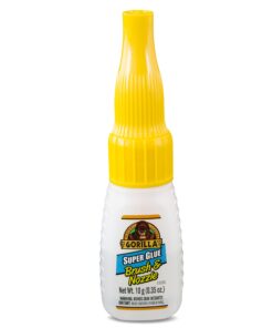 Gorilla Super Glue with Brush & Nozzle Applicator, 10 Gram, Clear, (Pack of 1) 1 - Pack 23 71cPaF0gtWL 1