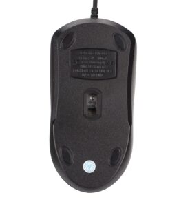 DAUERHAFT Heated Mouse 3 Levels Adjustable Black Ergonomic 1600DPI Wired Heating Mouse for Windows for OS X System Desktop Laptop 17 71cPw4Urv8L