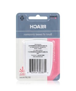 Reach Waxed Dental Floss, Cleanburst Cinnamon, 55 Yards (Pack of 4) 12 71cQg7oKgHL