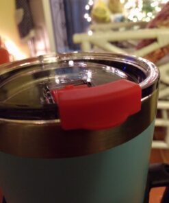 30 oz Tumbler Lids, Fits for YETI Rambler, Ozark Trail, Old Style Rtic and More, SENHAI 3 Pack Spill-proof Splash Resistant Lids Covers for Tumblers Cups 74 71cQxZMel3L