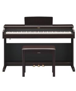 Alternative view of Yamaha YDP164 Arius Series Piano with Bench, Dark Rosewood