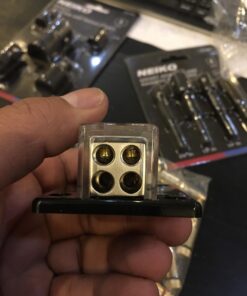 InstallGear 4/8/10 AWG Gauge Power Distribution Block 4 Gauge in to (4) 8/10 Gauge Out | Fuse Block | Fuse Block for Auto, RV, Motorcycle, and Boat 4 Gauge In - (4) 8/10 Gauge Out 36 71cSkrrMuL