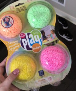Educational Insights Playfoam Sparkle 4-Pack, Fidget, Sensory Toy, Ages 3+ 6 71cTFiS3sKL