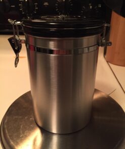Friis 16oz Stainless Steel Coffee Vault Canister, 16-Ounce 29 71cTGQmhUbL