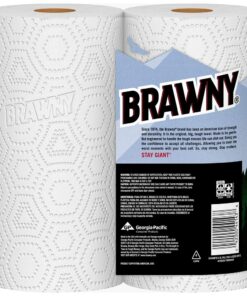 Brawny Paper Towels, 16 XL Rolls, Pick-A-Size, White, 16 = 32 Regular Rolls 8 Rolls (Pack of 2) 27 71cTOzyLGL