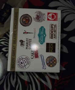 Crazy Cups Flavored Coffee Pods Variety Pack for Keurig K Cups Brewers, Assorted Flavored Coffee Sampler, 40 Count Flavored Coffee Variety Pack 40 Count (Pack of 1) 37 71cTQTZ5R7L