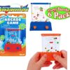 Toysmith Mini Handheld Water Arcade Games Basketball & Fish Food Party Set Bundle - 6 Pack (Assorted Colors) 3 71cTr6isxPL