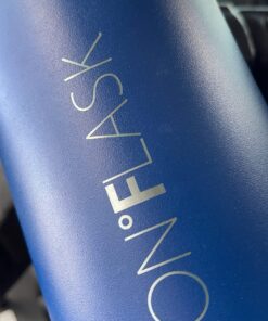 IRON °FLASK Sports Water Bottle - 40oz, 3 Lids (Straw Lid), Leak Proof - Stainless Steel Gym & Sport Bottles for Men, Women & Kids - Double Walled, Insulated Thermos, Metal Canteen Twilight Blue 40 Oz 36 71cTrdlFIXL