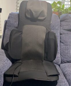 Snailax Full Body Massage Chair Pad -Shiatsu Kneading Seat Portable Neck Back Massager with Heat & Compression for Back and Shoulder 39 71cU551roIL