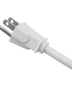 Belkin Power Strip Surge Protector - 6 AC Multiple Outlets, 2 ft Long Heavy Duty Metal Extension Cord for Home, Office, Travel, Computer Desktop & Phone Charging Brick - 200 Joules, White (2 Pack) 2-Pack 15 71cUGqktxL