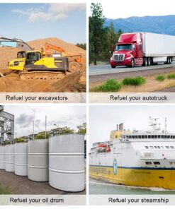 Goplus Electric Fuel Pump 12V 10GPM Diesel Bio Kerosene Oil Transfer Extractor 16 71cUjBNfrpL