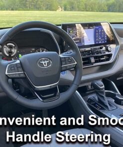 Fouring BL Steering Wheel Knob Spinner - Universal Non-Slip Fit, ABS & Premium High Gloss Chrome Plated Finish Suicide Knob with Metal Ball Bearing & Easy Installation (Black Platinum) Black Platinum 13 71cVAX9qCSL 1