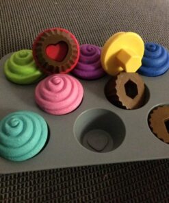 Learning Resources Smart Snacks Shape Sorting Cupcakes,17 Pieces, Ages 18 Months+, Fine Motor, Color & Shape Recognition Single 47 71cVK5tjUsL