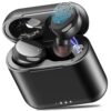 TOZO T6 True Wireless Earbuds Bluetooth 5.3 Headphones Touch Control with Wireless Charging Case IPX8 Waterproof Stereo Earphones in-Ear Built-in Mic Headset Premium Deep Bass Black Classic Edition 20 71cVOgvystL