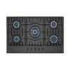 Empava 30 in. Gas Stove Cooktop 5 Italy Sabaf Sealed Burners NG/LPG Convertible in Black Tempered Glass, 30 Inch