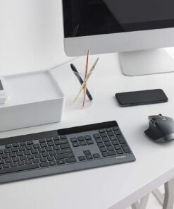 RAPOO Wireless Keyboard and Laser Mouse Combo,Multi Device (Bluetooth 4.0+3.0+2.4G) Keyboard and Mouse Set,Ultra-Slim Computer Keyboard Compact Design for Windows/Android/Mac OS 9900M 19 71cVp9V1HXL