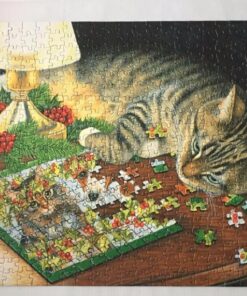 SUNSOUT INC - Piece-ful Slumber - 500 pc Jigsaw Puzzle by Artist: Avril Haynes - Finished Size 18" x 24" - MPN# 59621 17 71cXaeldquL