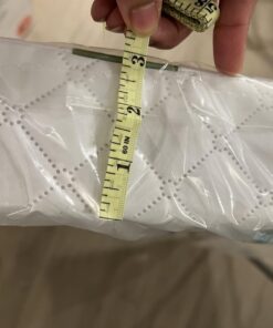 Dream On Me Holly 3” Fiber Portable, Greenguard Gold Certified, Waterproof Vinyl Cover, Lightweight Mini Crib Mattress, White 34 71cXmMLHY2L