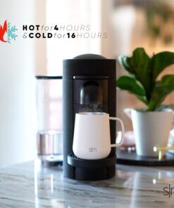 Simple Modern Travel Coffee Mug with Lid and Handle | Reusable Insulated Stainless Steel Coffee Tumbler Tea Cup | Gifts for Women Men Him Her | Voyager Collection | 12oz | Sea Glass Sage -Sea Glass Sage 9 71cY5FCbCfL