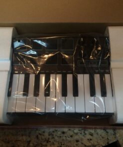 Akai Professional MPK Mini MKII – 25 Key USB MIDI Keyboard Controller With 8 Drum Pads, 8 Assignable Q-Link Knobs and Pro Software Suite Included Red 41 71cYMGyMOZL