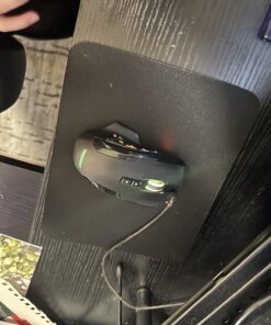 Belkin Large Mouse Pad, 8 Inch by 9 Inch, for Computer or Gaming Mouse Pad, Non-slip Base, Neoprene Backing and Jersey Surface for Smooth Mouse Control and Pinpoint Accuracy (Black) Black 18 71cZfnqjKmL