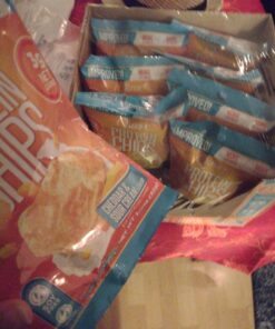 Quest Nutrition Cheddar & Sour Cream Protein Chips, Low Carb, Gluten Free, Potato Free, Baked, Pack of 8 1.7 Ounce (Pack of 8) 31 71cacBB1m1L