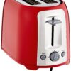 BLACK+DECKER TR1278TRM 2-Slice Toaster, Red