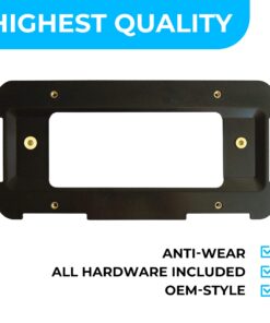Rear Bumper License Plate Bracket for BMW 2000-2023, Plate Holder Set w 6 Screw Bolts & Wrench Kit, License Tag Mounting Kit, Quality Plate Holders 1 22 71cajjc0tqL