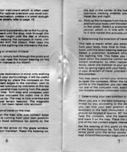 SE Military Lensatic and Prismatic Sighting Survival Emergency Compass with Pouch - CC4580 124 71cbmO4WMrL