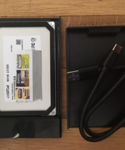 UGREEN 2.5" Hard Drive Enclosure USB C 3.1 Gen 2 to SATA III 6Gbps for SSD HDD 9.5 7mm External Hard Drive Disk Case with UASP Compatible with WD Seagate Toshiba Samsung Hitachi PS4 Xbox Router 42 71cbzUaHd0L