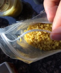 Beesworks Yellow Beeswax Pellets (1 lb) | 100% Pure, Cosmetic Grade, Triple-Filtered Beeswax for DIY Skin Care, Lip Balm, Lotion, and Candle Making 1 Pound (Pack of 1) 43 71ccrJpANqL