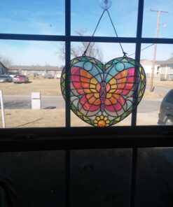 Melissa & Doug Stained Glass Made Easy Activity Kit: Butterfly - 140+ Stickers - Kids Sticker Stained Glass Craft Kit; Sun Catchers For Kids Ages 5+ 31 71cd2g2CaL