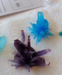 4M 7 Crystal Growing Science Experimental Kit with Display Cases - Easy DIY STEM Toy Lab Experiment Specimens, Educational Gift for Kids, Teens, Boys & Girls 7 Crystals 84 71cdOirqvAL 1