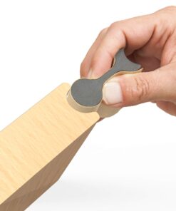 6 Piece 12 Profile Double Ended Contour Sanding Grip Set for Concave & Convex Profile Sanding. Large Size Grip Pads with Profiles. Crown Molding, Molding, Frames or General Woodworking Use 16 71ceGErvzRL