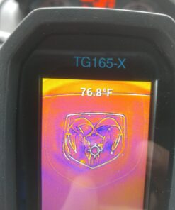 FLIR TG165-X Thermal Imaging Camera with Bullseye Laser: Commercial Grade Infrared Camera for Building Inspection, HVAC and Electrical 20 71cg79y9HXL