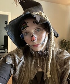 Mosaiz Facepaints Makeup Palette, Facepaint and Body Paint Set, Makeup Kit for Kids Party and Purim Costumes, Make up for Kids and Adults Professional, 18 Colors, 4 Metallic, 3 Brushes 30 Stencils 32 71ciMK6zt5L