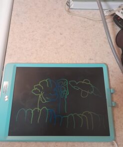 FLUESTON LCD Writing Tablet, Doodle Board Toys Gifts for 3-8 Year Old Girls Boys, 10 Inch Colorful Electronic Board Drawing Pad for Kids, Gifts for Toddler Educational Learning Travel Birthday, Blue Delightful Dolphin Blue 29 71cjHBBuIEL