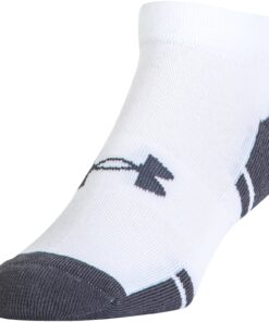Under Armour Kids' Resistor 3.0 Low Cut Socks, Multipairs Small White/Graphite (6-pairs) 7 71cjq0SjVOL