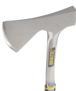 ESTWING Camper's Axe - 26" Wood Splitting Tool with All Steel Construction & Shock Reduction Grip - E45A 26" Blue 30 71cl1TiauML