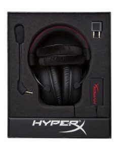 HyperX Cloud Gaming Headset for PC, Xbox One¹, PS4, PS4 PRO, Xbox One S¹, Nnintedo Switch (KHX-H3CL/WR) - Black 57 71cl22z22zL