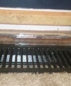 Frost King Unbreakable Heat and Air Deflector, Clear Plastic, 2 3/4” Tall, Width Adjustable 10” to 14” Unbreakable, expands 10" to 14" 47 71cl6rf06jL